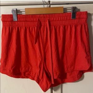 Coral PJ/lounge shorts